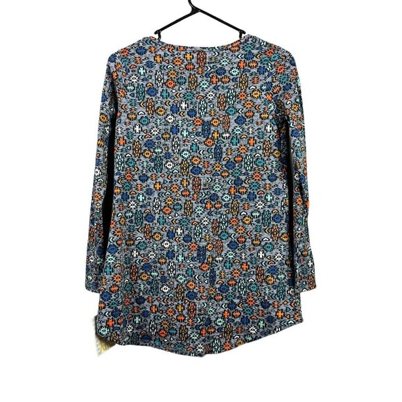 LuLaRoe Women's Grey Long Sleeve Top - Picture 2 of 7